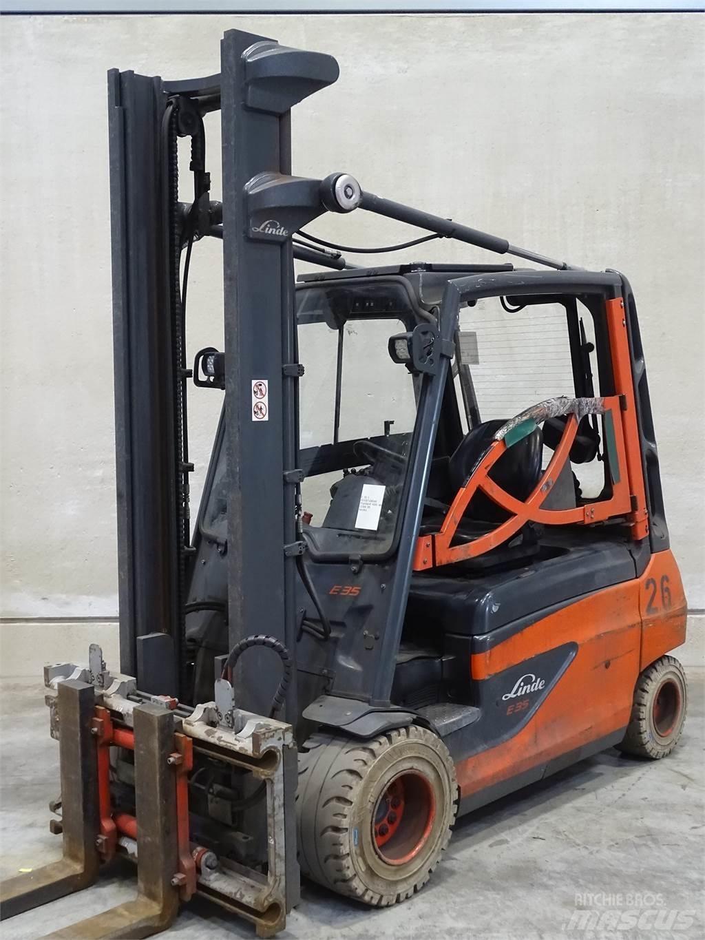Linde E35L バッテリーフォークリフト