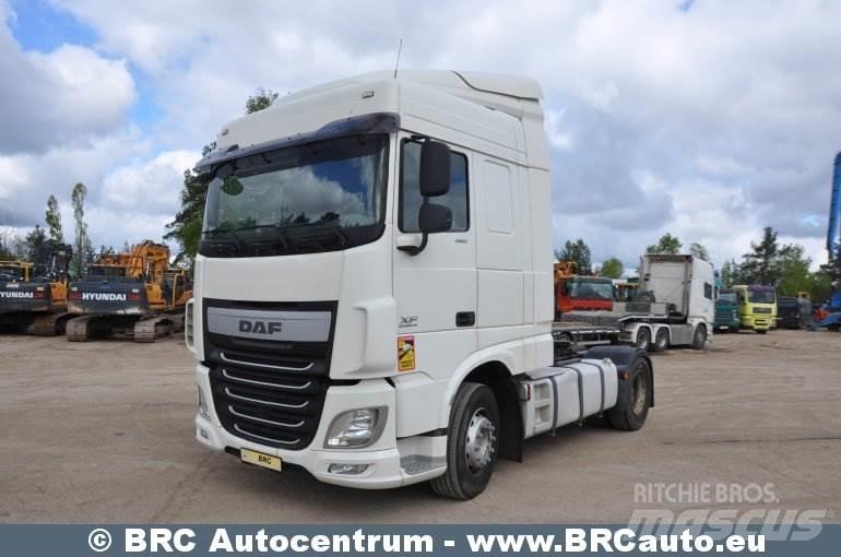 DAF XF 460 FT 中古トラクターヘッド | トレーラーヘッド
