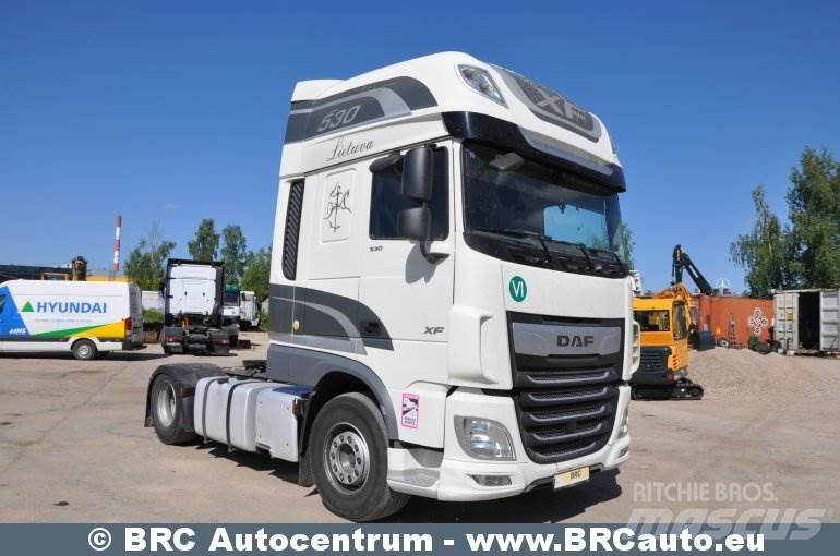 DAF XF 530FT 中古トラクターヘッド | トレーラーヘッド