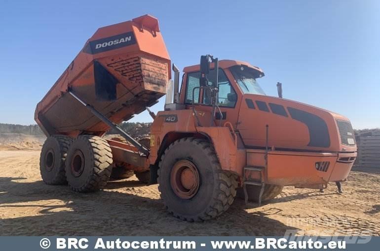 Doosan DA 40 アーティキュレート式ダンプトラック