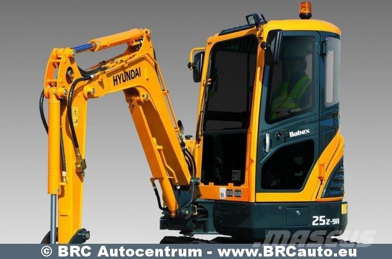 Hyundai R25Z-9AK ミニ油圧ショベル 7t以下（ミニユンボ・ミニディガー）