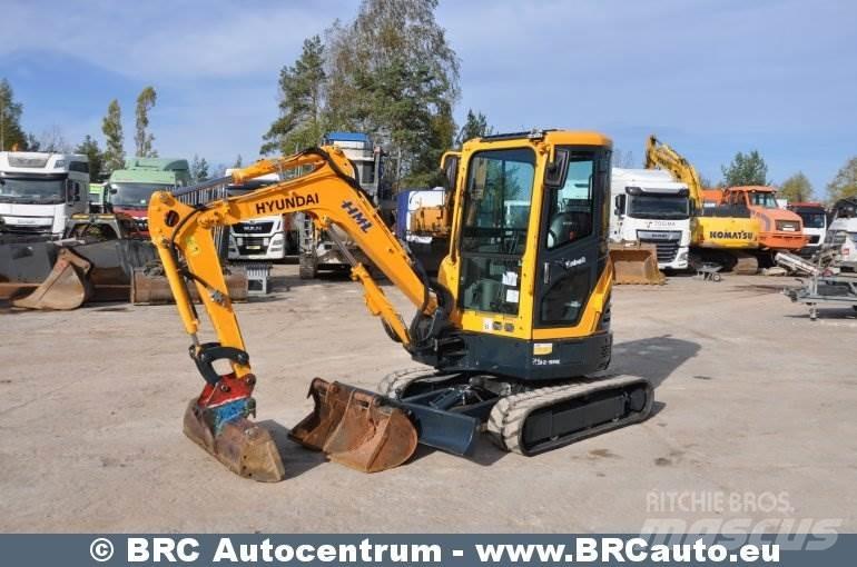 Hyundai R25Z-9AK ミニ油圧ショベル 7t以下（ミニユンボ・ミニディガー）