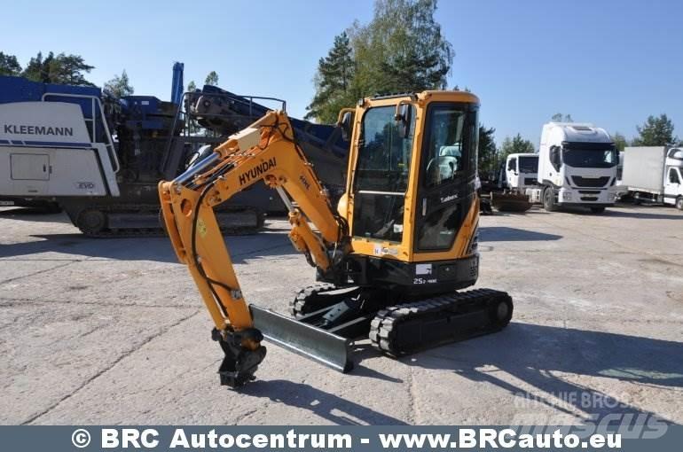 Hyundai R25Z-9AK ミニ油圧ショベル 7t以下（ミニユンボ・ミニディガー）