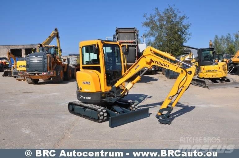 Hyundai R25Z-9AK ミニ油圧ショベル 7t以下（ミニユンボ・ミニディガー）