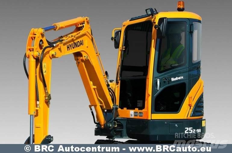 Hyundai R25Z-9AK ミニ油圧ショベル 7t以下（ミニユンボ・ミニディガー）