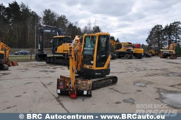 Hyundai R25Z-9AK ミニ油圧ショベル 7t以下（ミニユンボ・ミニディガー）