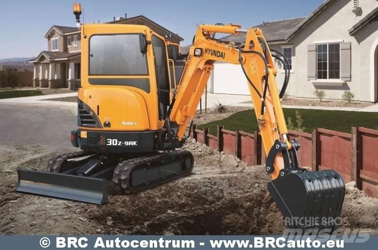 Hyundai R30Z-9AK ミニ油圧ショベル 7t以下（ミニユンボ・ミニディガー）