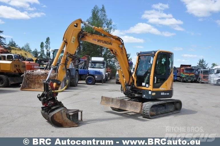Hyundai R60CR-9A ミニ油圧ショベル 7t以下（ミニユンボ・ミニディガー）
