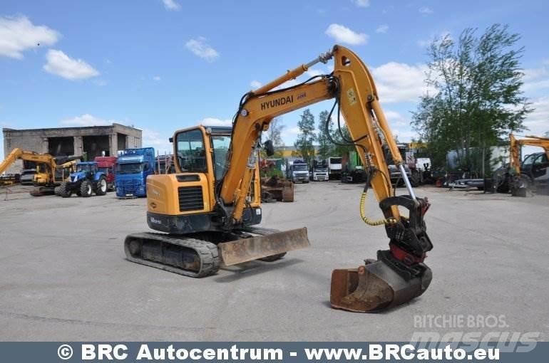 Hyundai R60CR-9A ミニ油圧ショベル 7t以下（ミニユンボ・ミニディガー）