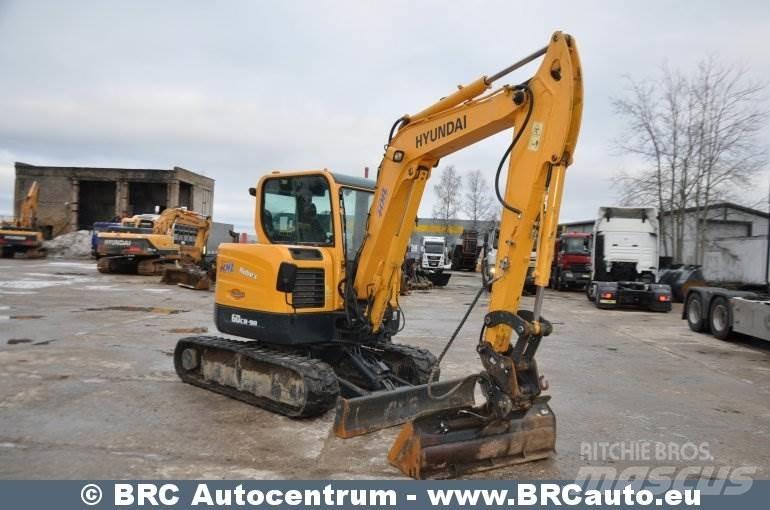 Hyundai R60CR-9A 大型油圧ショベル12t以上（パワーショベル・ユンボ）