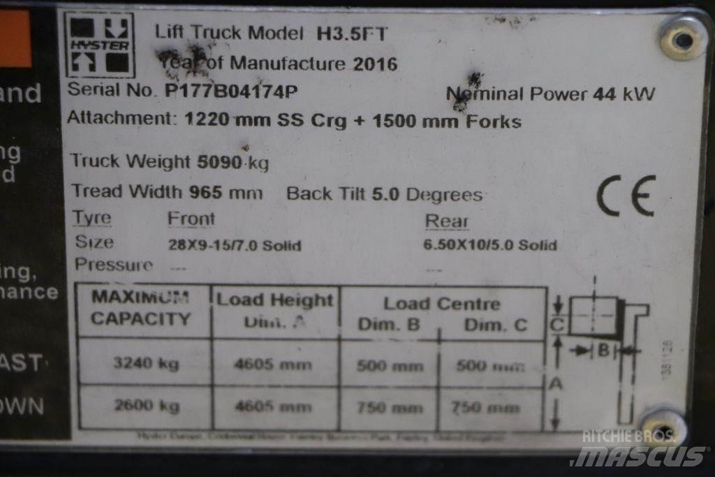 Hyster H3.5FT LPGフォークリフト