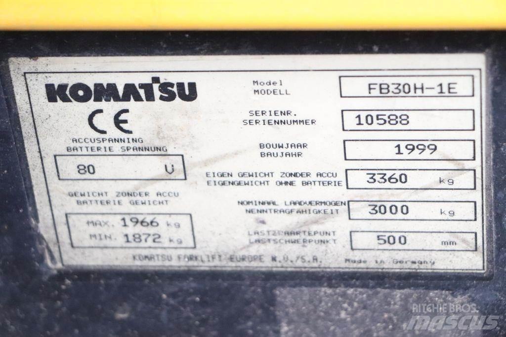 Komatsu FB30H-1E バッテリーフォークリフト