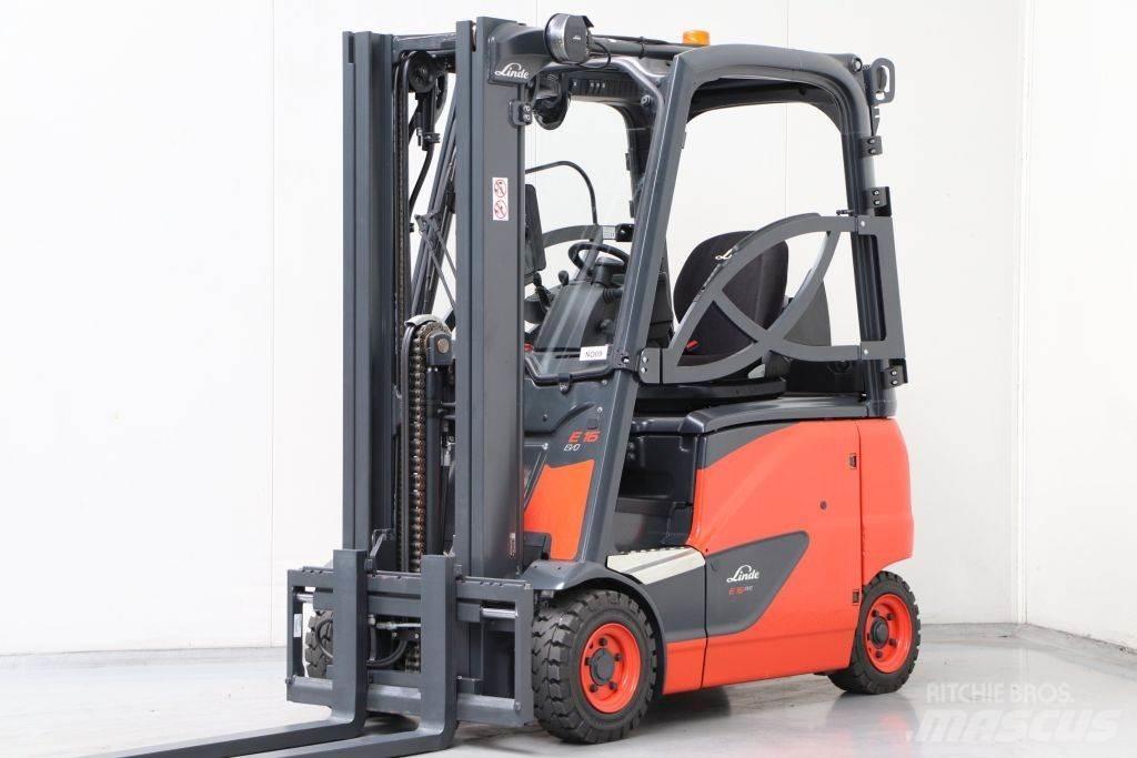 Linde E16PH-02 バッテリーフォークリフト