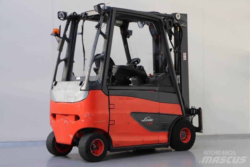 Linde E25HL-01/600 バッテリーフォークリフト
