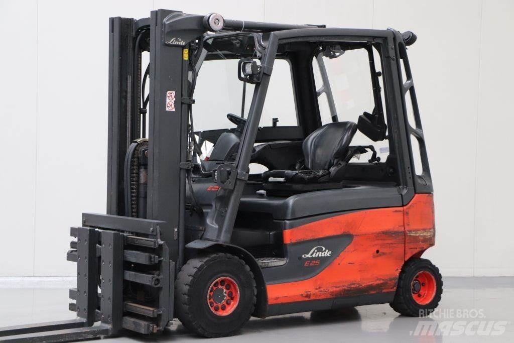 Linde E25L-01 バッテリーフォークリフト
