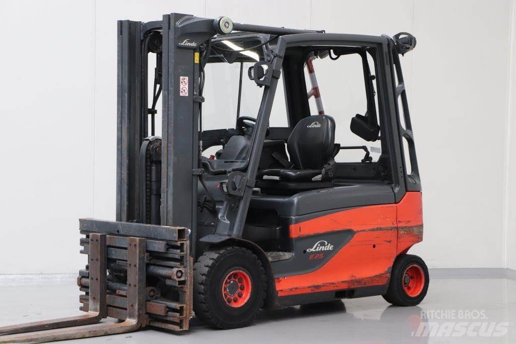 Linde E25L-01 バッテリーフォークリフト