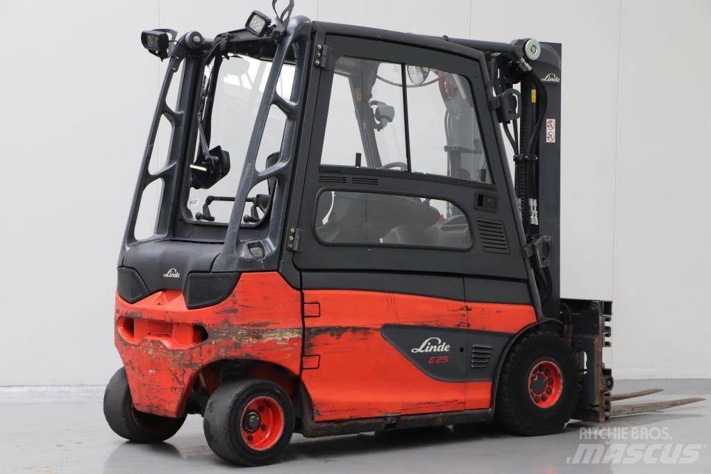 Linde E25L-01 バッテリーフォークリフト