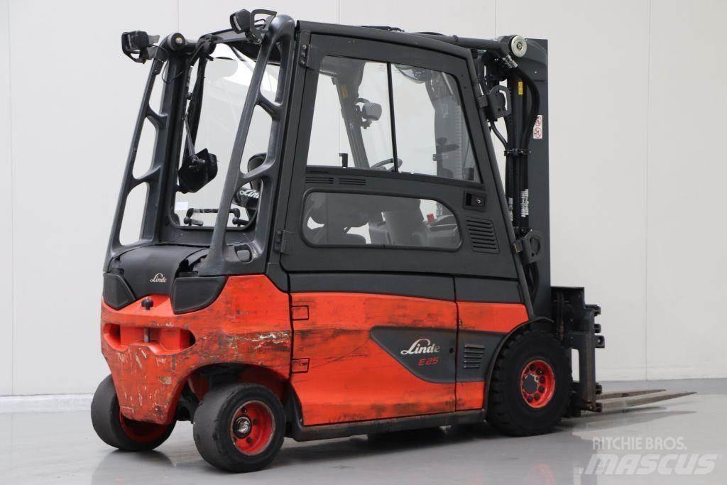 Linde E25L-01 バッテリーフォークリフト