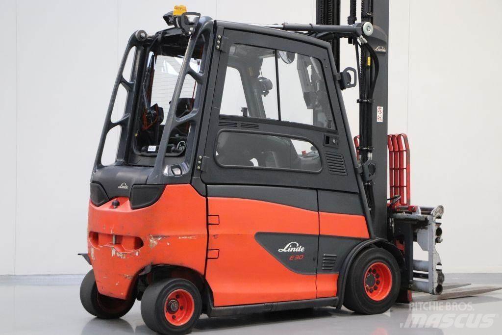 Linde E30HL-01/600 バッテリーフォークリフト