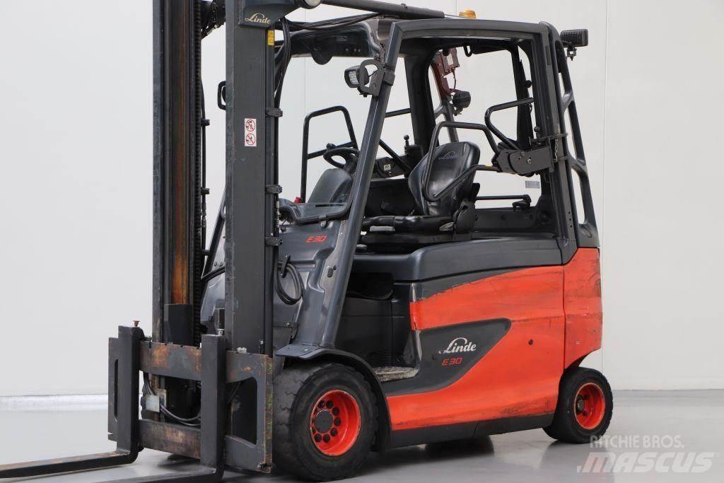 Linde E30HL-01/600 バッテリーフォークリフト