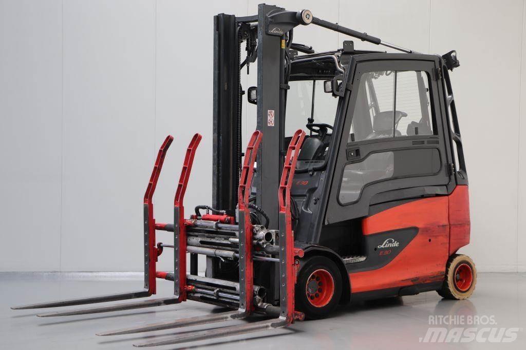Linde E30HL-01/600 バッテリーフォークリフト