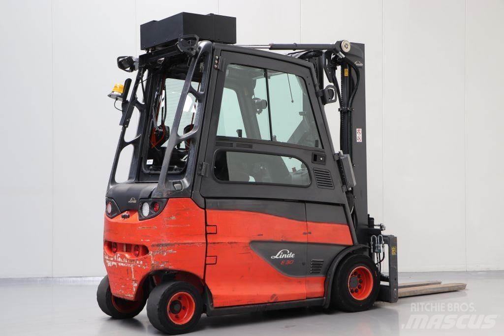 Linde E30HL-01/600 バッテリーフォークリフト