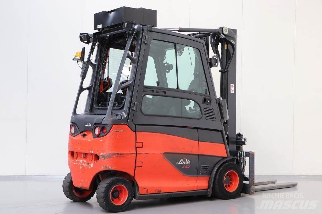 Linde E30HL-01/600 バッテリーフォークリフト