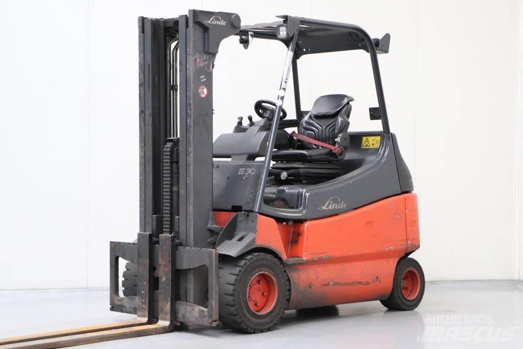 Linde E30S-03/600 バッテリーフォークリフト
