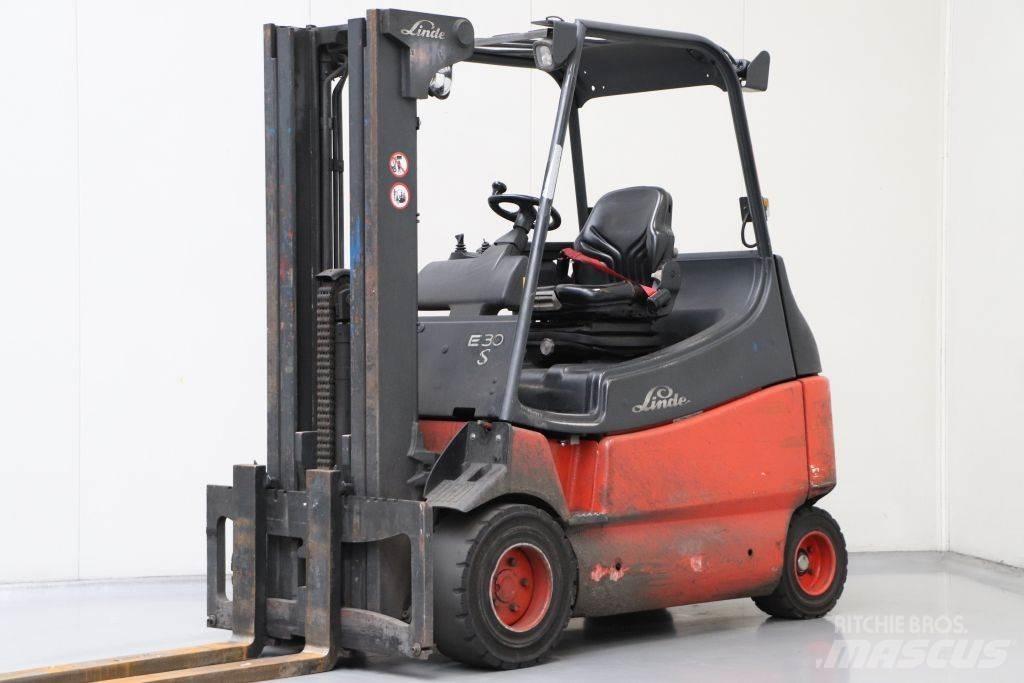 Linde E30S-03/600 バッテリーフォークリフト