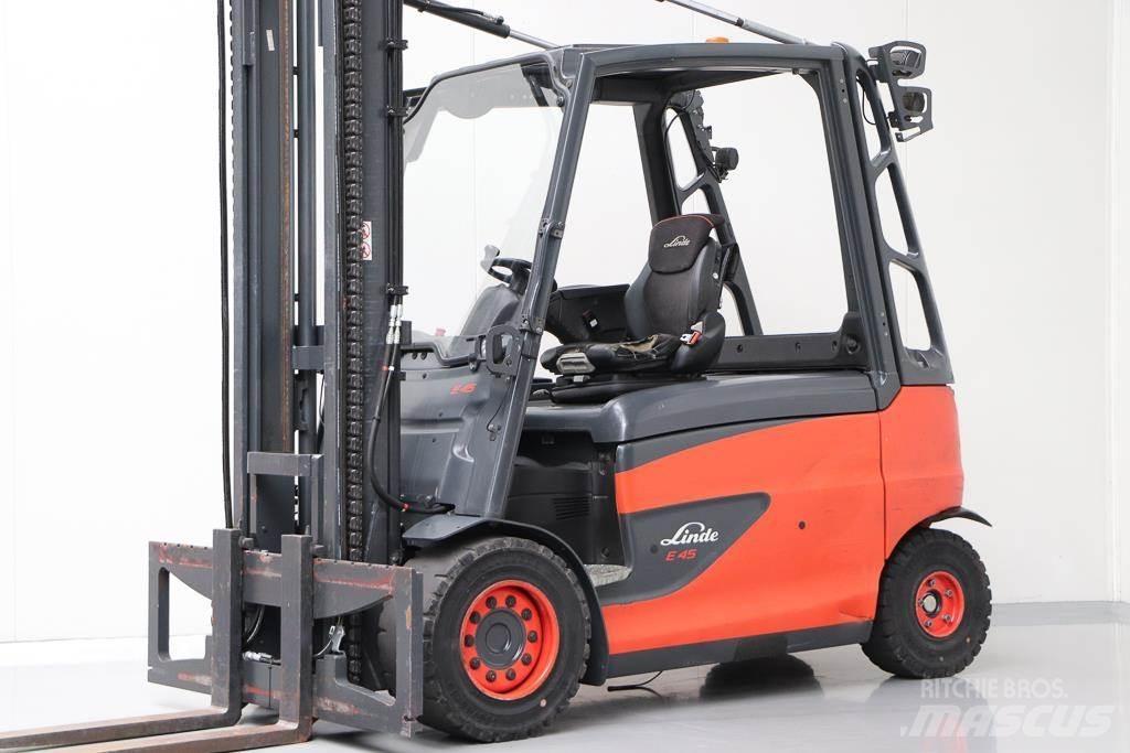 Linde E45HL-01/600 バッテリーフォークリフト