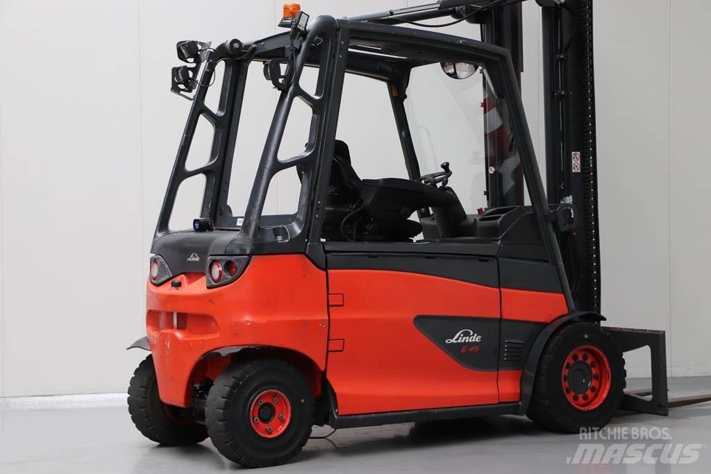Linde E45HL-01/600 バッテリーフォークリフト