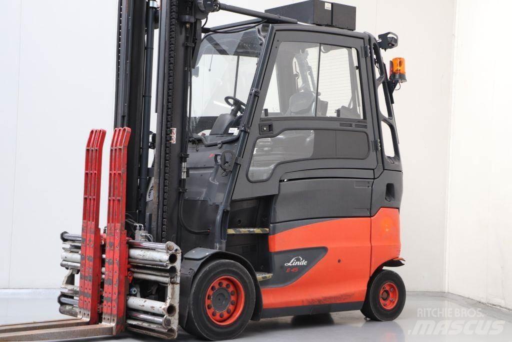 Linde E45HL-01/600 バッテリーフォークリフト