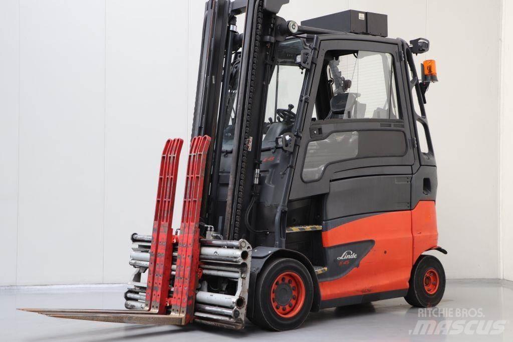 Linde E45HL-01/600 バッテリーフォークリフト
