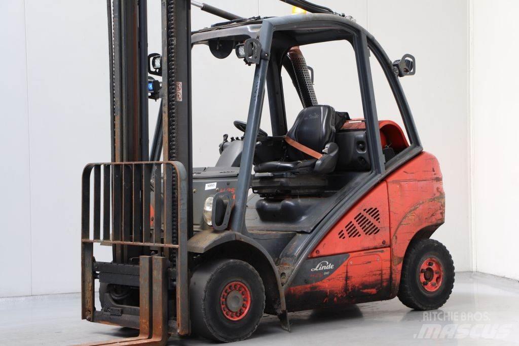 Linde H25T-02 LPGフォークリフト