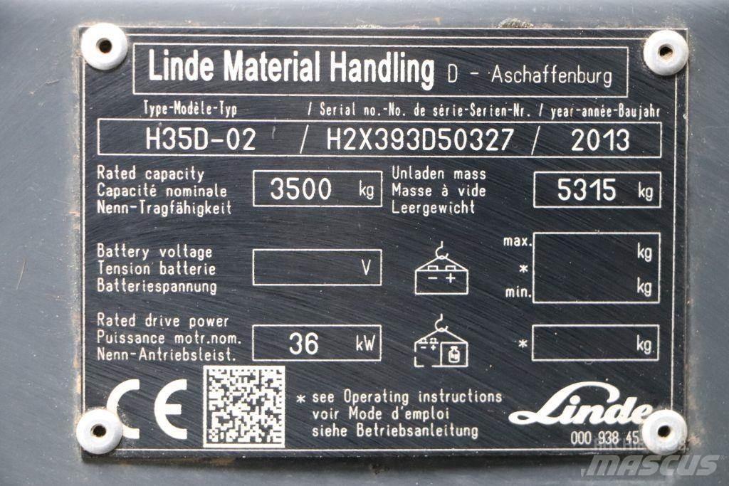 Linde H35D-02 ディーゼル・軽油