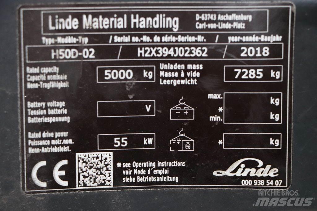 Linde H50D-02 ディーゼル・軽油