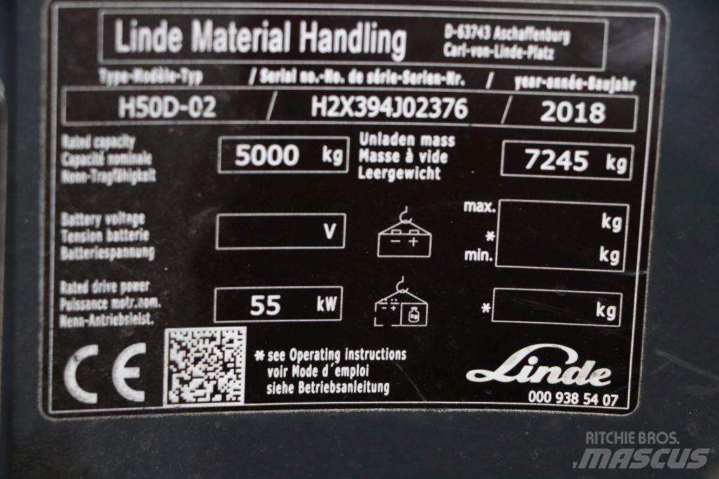 Linde H50D-02 ディーゼル・軽油