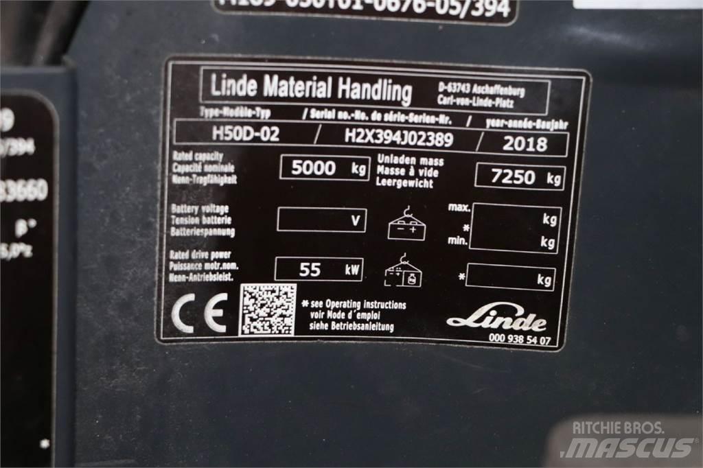 Linde H50D-02 ディーゼル・軽油