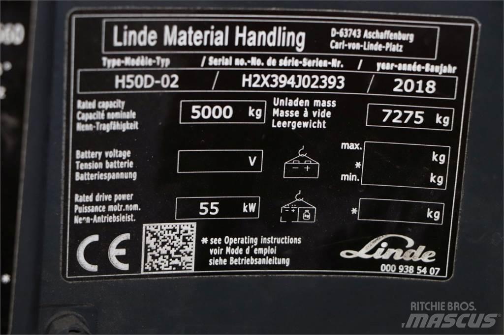 Linde H50D-02 ディーゼル・軽油