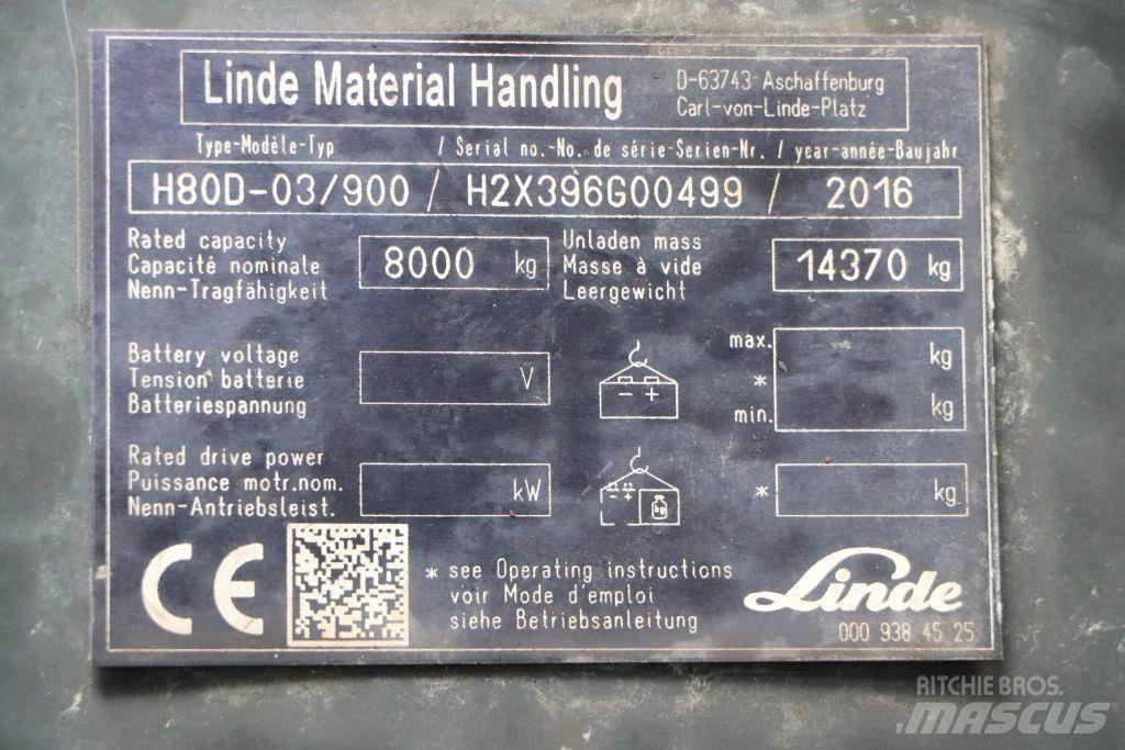 Linde H80D-03/900 ディーゼル・軽油