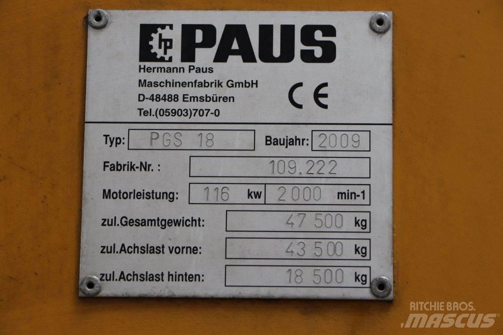 Paus PGS 18 ディーゼル・軽油