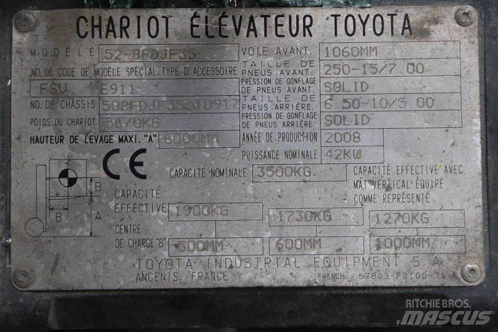 Toyota 52-8FDJF35 ディーゼル・軽油