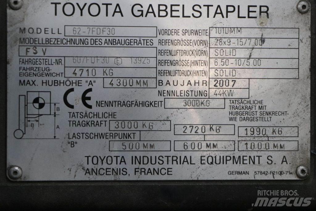 Toyota 62-7FDF30 ディーゼル・軽油