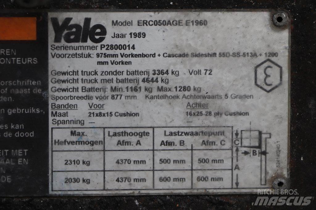 Yale ERC050AGE バッテリーフォークリフト