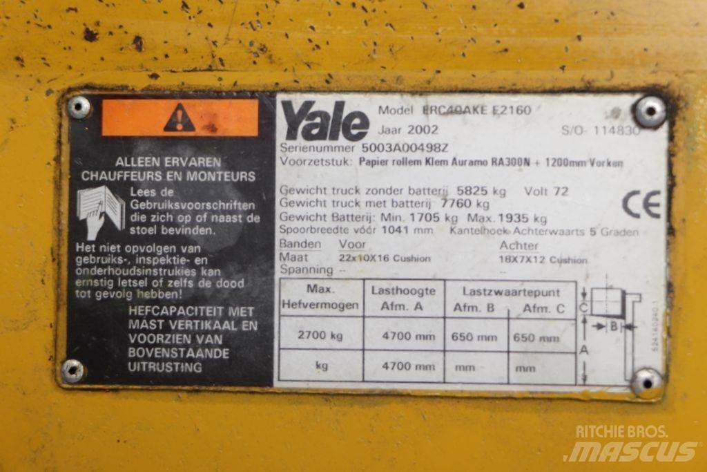 Yale ERC40AKE バッテリーフォークリフト