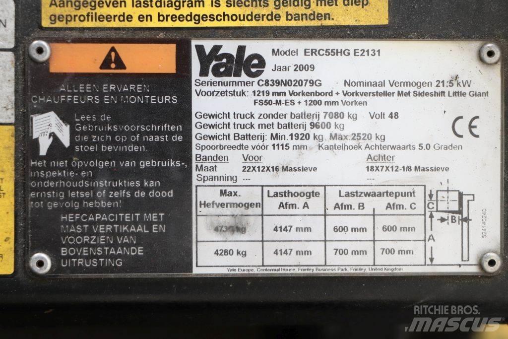 Yale ERC55HG バッテリーフォークリフト