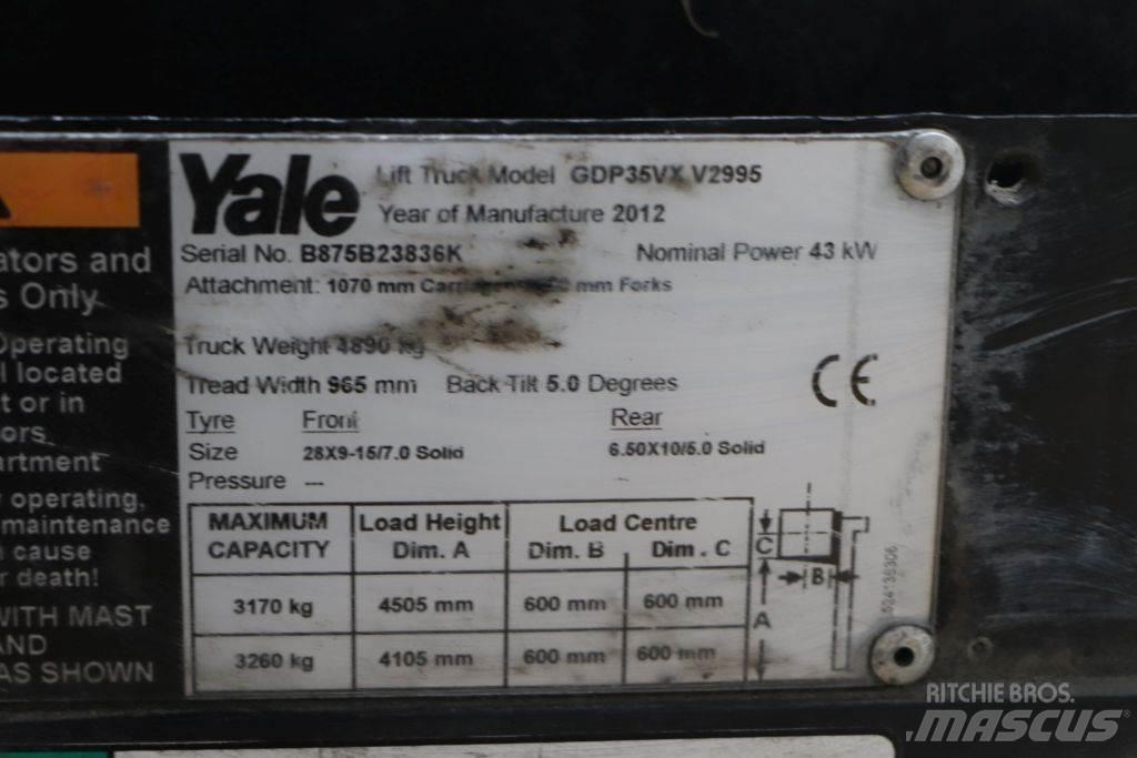 Yale GDP35VX ディーゼル・軽油