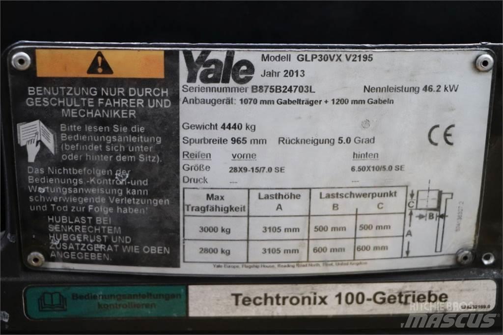 Yale GLP30VX LPGフォークリフト