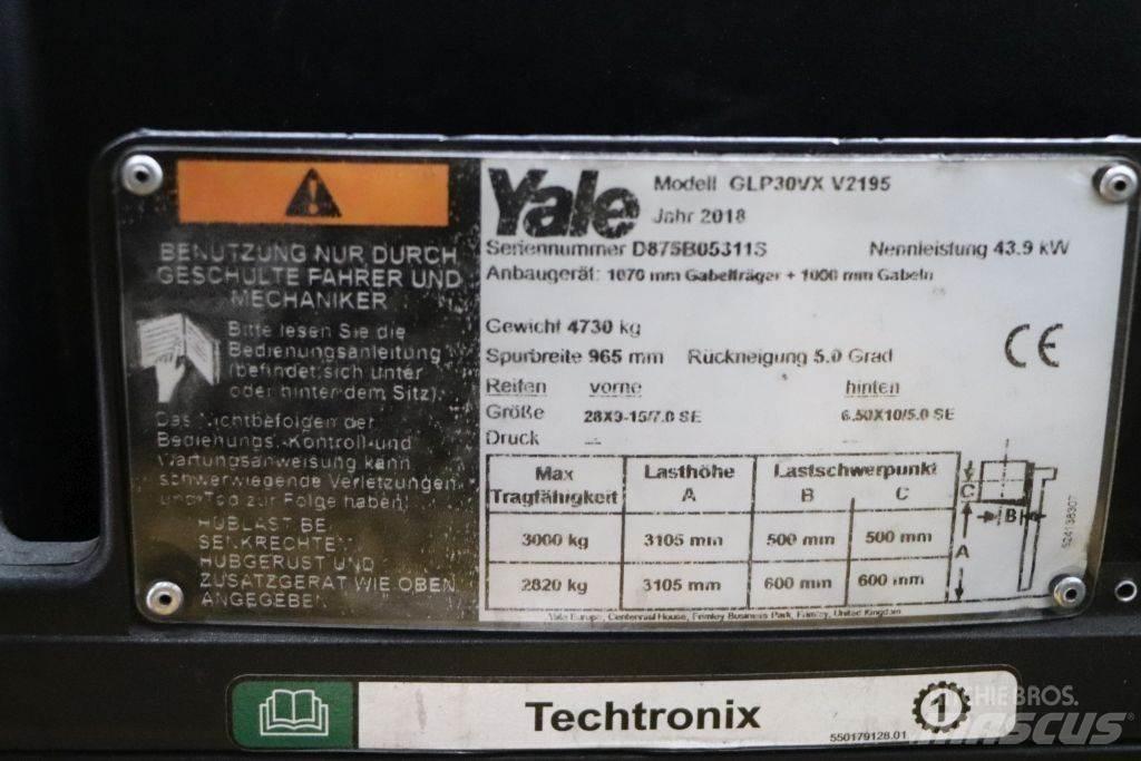 Yale GLP30VX LPGフォークリフト