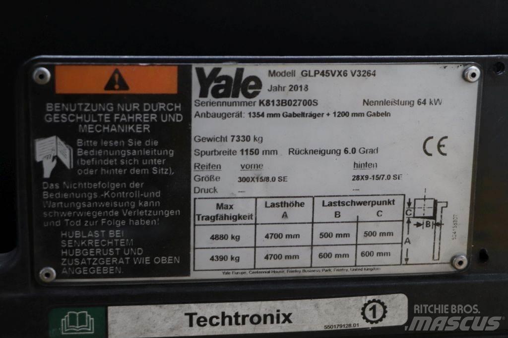 Yale GLP45VX6 LPGフォークリフト